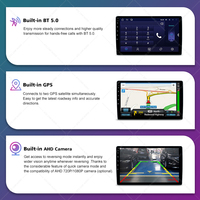 Pemutar mobil Stereo terbaru, DVD layar sentuh Universal 9 inci sistem Android 10
