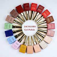 Vernis à ongles en gel Kudan, dernière couleur, technologie de pointe, 24 couleurs de vernis à ongles en gel, 15 ml, gel à ongles à LED