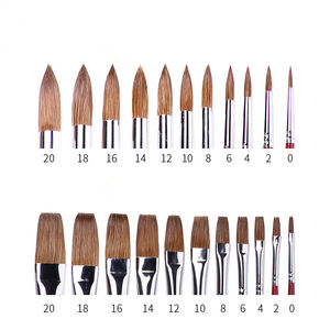 Bview Art Hot Kit de 12 pinceaux en crin de cheval pour artiste, <span class=keywords><strong>acrylique</strong></span>, aquarelle, <span class=keywords><strong>gouache</strong></span> - Product Image 2