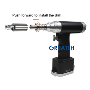 Ortopedik cerrahi alet otoklavlanabilir pet ortopedik kraniotomi matkap kraniyal matkap seti - Product Image 4