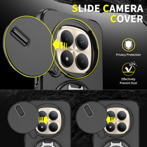 เคสสำหรับ Redmi Note 15 Pro Plus พร้อมฝาปิดเลื่อน<span class=keywords><strong>ปิด</strong></span>กล้อง ป้องกันการกระแทก สำหรับ Xiaomi Redmi Note 15 Pro 4G Note 14 5G 13 Pro - Product Image 5