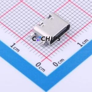 HC-TYPE-C-16P-CB0.8 USB Connector SMD Connector ( Connector Type: Type-C )( Gender: Female )( Mounting Type: Sink Board ) - Product Image 1