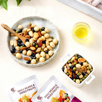 Mélange de fruits secs sain à base de protéines végétales pour enfants et adultes - Noix de cajou grillées, cacahuètes, haricots noirs, raisins secs - Adapté au régime cétogène