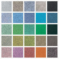 Revêtement de sol en résine époxy colorée, résine époxy antidérapante haute résistance pour sols, sans solvant, livraison directe d'usine