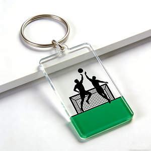 Porte-clés en acrylique personnalisé. Impression HD recto-verso. Options de couleurs/transparentes. Cadeau promotionnel avec logo d'entreprise. Personnalisé à partir de motifs artistiques. - Product Image 4