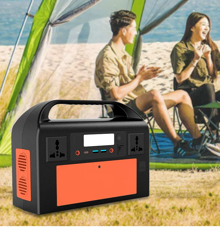 New 333Wh Mobile Phone Laptop Camping 300W Outdoor Solar Generator Portable Power Station - Power Station - 4