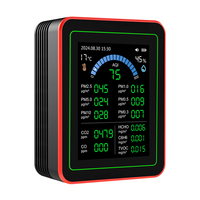 Moniteur de qualité de l'air intérieur 18 en 1, détecteur de CO2 et analyseur de gaz de pollution pour usage domestique