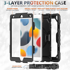 เคสแท็บเล็ตขาตั้งทนทานสำหรับ <span class=keywords><strong>iPad</strong></span> <span class=keywords><strong>Pro</strong></span> <span class=keywords><strong>9</strong></span> 10.2 10.5นิ้ว Gen - Product Image 4