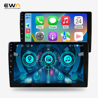 Autoradio Android universel 9 10 pouces avec Apple CarPlay sans fil, Android Auto, navigation GPS, BT, WIFI, lecteur multimédia pour voiture