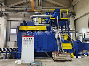 Máquina de Granallado de Placas de Acero con Viga en H Industrial |   Colector de Polvo Avanzado con Control PLC y Certificación CE para Cajas de Engranajes de Motor - Product Image 5