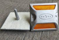 Dingtian Durable Parking Traffic Control Road Way Réflecteur En Aluminium Road Stud Cat Eye