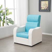 Fauteuil de transfusion médical moderne personnalisé avec poteau IV, base fixe pliable et fonction électrique pour patients
