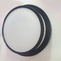 Meilleures ventes : Plafonniers modernes en verre noir de 280 mm de diamètre avec source LED et prix avantageux (20269-2C BK)