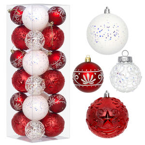 Set di Palline Decorative per Albero di <span class=keywords><strong>Natale</strong></span>, Infrangibili, 6cm, 24 Pezzi, Palline Decorative per Casa e <span class=keywords><strong>Natale</strong></span> - Product Image 6