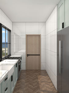 Fornitore di mobili Guangdong armadi da cucina personalizzati pronti per assemblare mobili da cucina in stile moderno - Product Image 4