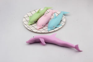 Xtq Anti Stress Zand Dolfijn Vormige Knijp Speelgoed Hete Fabriek Verkoop Stretch Speelgoed Voor Kinderen - Product Image 6