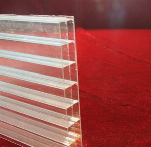 Panneaux de toiture à prix avantageux, installation facile, <span class=keywords><strong>polycarbonate</strong></span> transparent, feuilles creuses à quatre parois - Product Image 4
