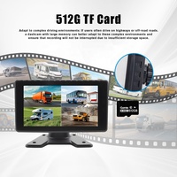 Sistema de Monitoreo para Camiones y Tractores, Cámara de 360 Grados, Seguridad Trasera, Monitor Táctil de 7 Pulgadas, Kit de Grabación de Video, Punto Ciego