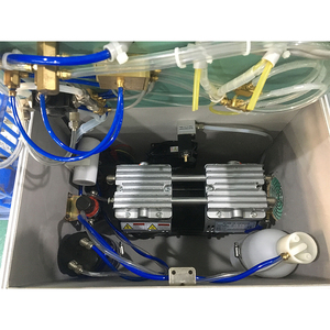 Unité de turbine dentaire portable avec système d'aspiration de compresseur d'air et <span class=keywords><strong>seringue</strong></span> triplex - Product Image 2