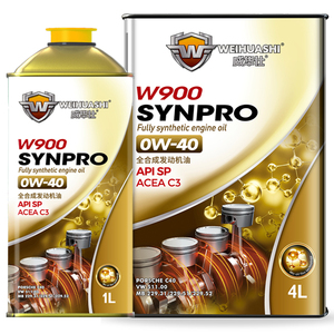 Lubricante para Motor de Gasolina <span class=keywords><strong>SP</strong></span> <span class=keywords><strong>0W</strong></span>/40 1L/4L Lubricante para Motor Totalmente Sintético ACEA C3 - Product Image 3