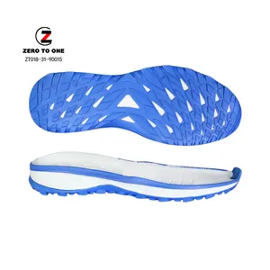 Suela de zapato de EVA TPR para hombre y niño, suela de Material para zapatillas deportivas para correr al aire libre, Stock al por mayor