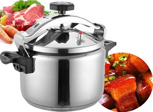 Büyük düdüklü tencere çok patlamaya dayanıklı büyük vapur pişirme basıncı canners 40L indüksiyon ocak için - Product Image 6