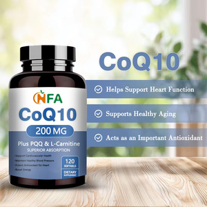 Factory Customization COQ10 Plus PQQ L-Carnitine Supplement Boost Energy Support Heart Health Softgels - Product Image 6