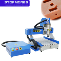 Máquina de Grabado y Fresado CNC de Sobremesa Mini 3040 6040 con Guía Lineal a Precio Competitivo para Baquelita, Madera y Plástico