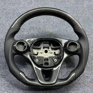 Volant en fibre de carbone forgé YTcarbon à dégagement rapide compatible avec les voitures de course pour Smart Fortwo 451 - Product Image 5