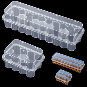 Caja de Almacenamiento para Frascos de Vacunas de 3 ml, 5 ml, 7 ml, 10 ml, 10 cc, 20 ml, Caja de Plástico para Frascos, Soporte para Frascos de Péptidos - Product Image 1