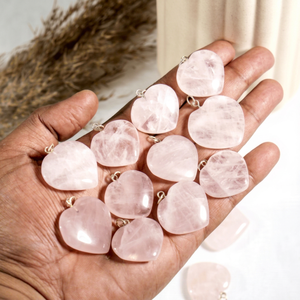 Colgantes de Corazón de Piedra Natural de Ágata, Hechos a Mano, Plateados, Clásicos, para Hacer Joyería DIY, Pulsera y Collar para Niñas y Mujeres, Regalo - Product Image 1