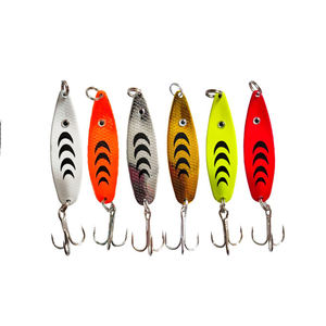 WEI 6G métal appâts de pêche cuillère <span class=keywords><strong>leurre</strong></span> de pêche <span class=keywords><strong>Spinner</strong></span> appât <span class=keywords><strong>brochet</strong></span> leurres Wobbler métal cuillère leurres - Product Image 1