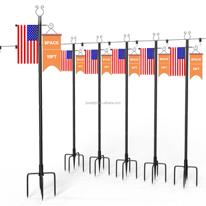 เสาสตริงไฟ LED อลูมิเนียมคุณภาพสูงพร้อมความสูงของ10FT สำหรับการแสดงแสงกลางแจ้งที่ทนทานในสวนงานกิจกรรม - Product Image 1