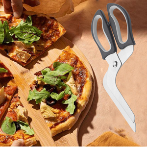 مقص قاطعة بيتزا من الفولاذ المقاوم للصدأ قابل للفصل مع إكسسوارات المطبخ - Product Image 5