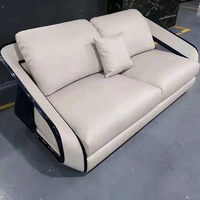 Wohn möbel Luxus Bugatti Design modernes Top Narben leder Italienisches Leder Sofa Set