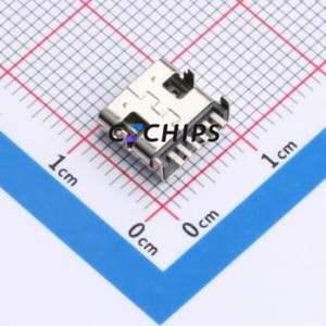 TYPE-C 6P WTL8.35 108 USB Connector SMD Connector Type-C Female Horizontal Mount 6P - Product Image 2