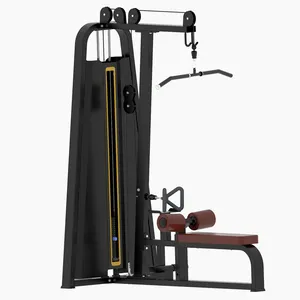 Best Quality Fitness Machine Long Pull Gym Machine Lat Pulldown Low Row Gym Equipment