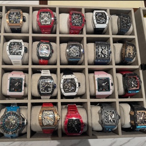 Reloj Automático de Lujo Estilo RM para Hombre, Cristal de Zafiro Cuadrado, Analógico, Alarma, Cronógrafo, Reserva de Energía, Deportivo, de Buceo, Fibra de Carbono - Product Image 2