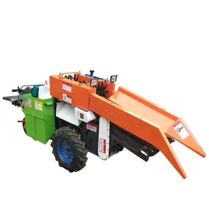 Traktor Tipe Kecil Menggabungkan Mesin Pemanen Jagung
