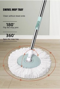 Wholesale New Design <strong>Mop</strong> <strong>Head</strong> <strong>Replacement</strong> Rotating Cleaning Magic <strong>Mop</strong> Price 360 Degree Microfiber <strong>Mop</strong> <strong>Head</strong> - Product Image 4