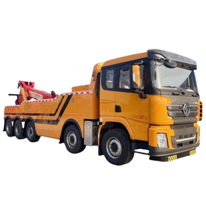 Équipement personnalisé de camion de remorquage de dépanneuse de <span class=keywords><strong>35</strong></span> tonnes avec deux treuils de 20 tonnes et grue de levage à 3 étages pour les ventes - Product Image 1