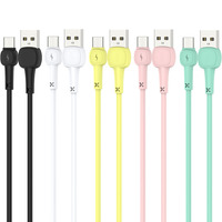 Cable de Carga Rápida USB de Alta Calidad de 5A y 100W con Revestimiento de TPE, Cable Tipo C para Dispositivos Android y Apple iOS