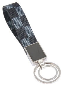 <span class=keywords><strong>2025</strong></span> cá nhân giá rẻ bán buôn bện dây đeo vòng da kim loại Keychain - Product Image 5
