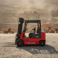 Chariot élévateur AGV entièrement électrique de 1,5 tonne avec batterie au lithium pour entrepôt, commerce de détail et restauration - Marque Jichuan