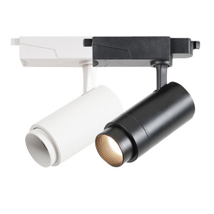 Projecteur LED sur rail 12W 20W 30W 40W pour affichage commercial intelligent 6000K 90 CRI 1 phase 2 phases 3 phases Dimmable Garantie 3 ans - Product Image 1