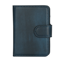 Cartera y Funda para Teléfono Móvil Unisex de Piel Sintética con Cierre de Botón RFID, Duradera y Universal para Tarjetas de Crédito