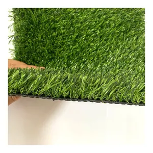 Cabelo longo bem escolhido grama artificial de melhor qualidade para decoração de grama