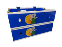 Materiales reciclables, venta al por mayor, embalaje corrugado, bandeja para frutas y verduras frescas