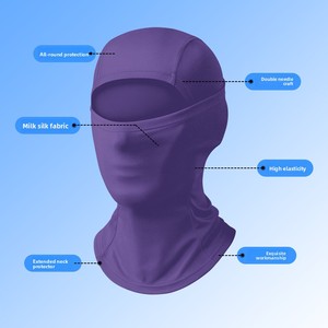 Vente en gros de cagoules de protection solaire complètes Masques de ski pour bicyclettes de sport Motos Méthodes d'impression numérique - Product Image 2