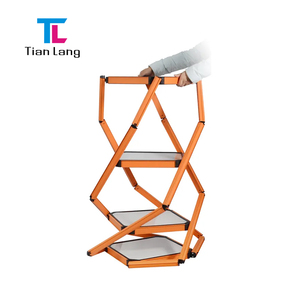 TianLang Promotion Pop Up Twister Tour Comptoir Pliant Porbale Vitrine Présentoir - Product Image 3